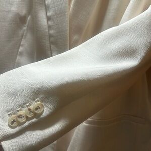 Cream Oversized Jacket